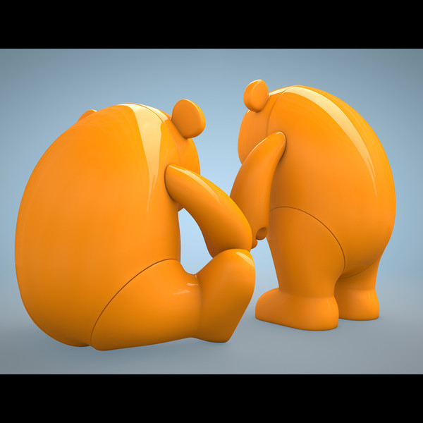 3d vinyl yoka model - YOKA by Tomas Sinkunas